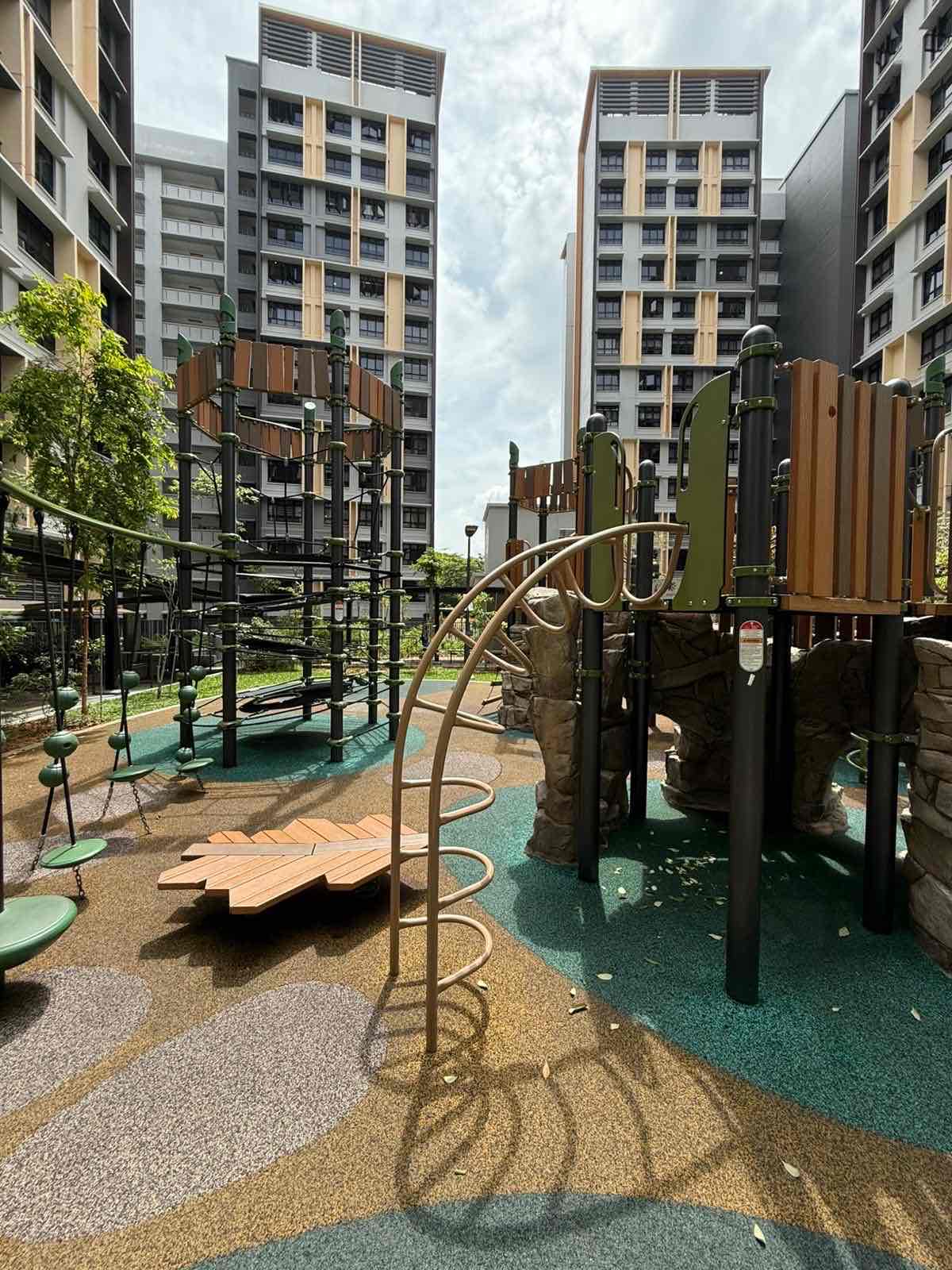 Woodleigh Hillside 213 Multi-Storey Carpark Roof Garden Playground